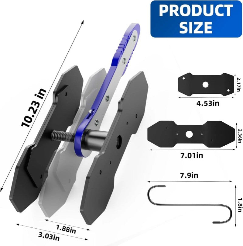 Brake Caliper Piston Press Tool – 360° Ratchet