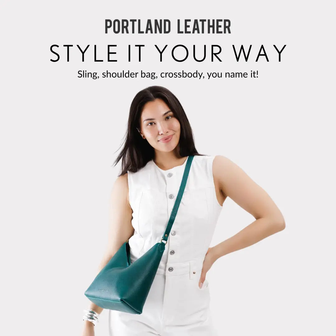 Naomi Leather Shoulder Bag | Portland Leather | 30+ Colors