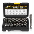 14-Piece Nut & Bolt Extractor Socket Set
