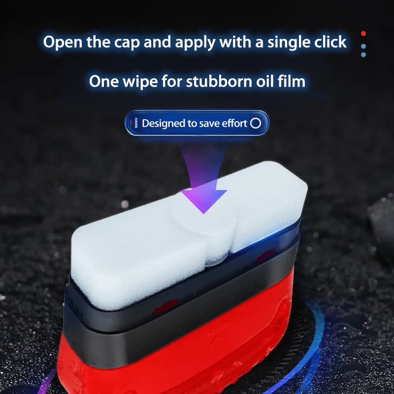 ⏳Limited-time 48% off⏰Automotive Oil Film Cleaning Brush🪟