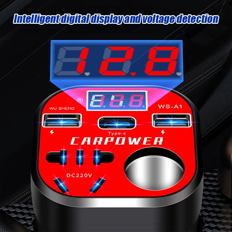 🚗Intelligent High Power Car Inverter