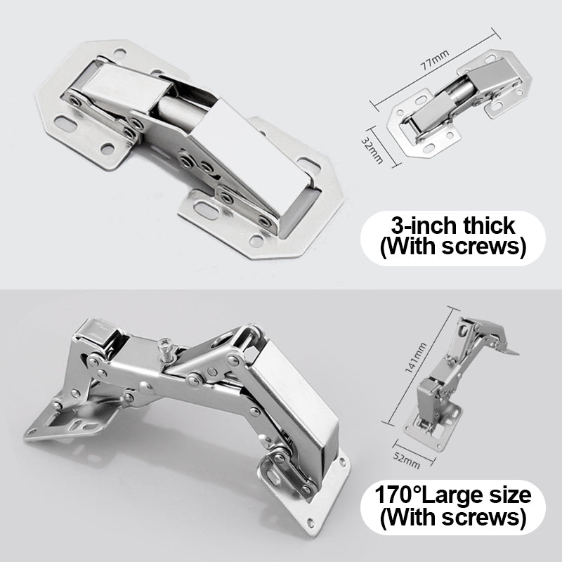 Cabinet Hinge - Easy Installation Bridge Shaped Door Hinges