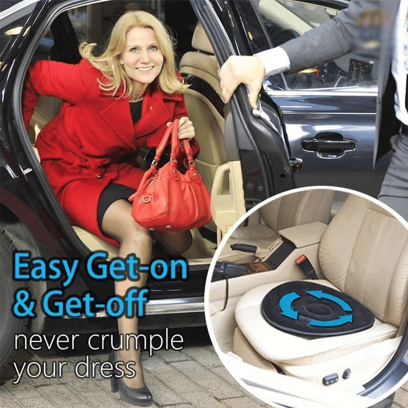 🔥2026 Hot Sale🚗360° Rotating Seat Cushion