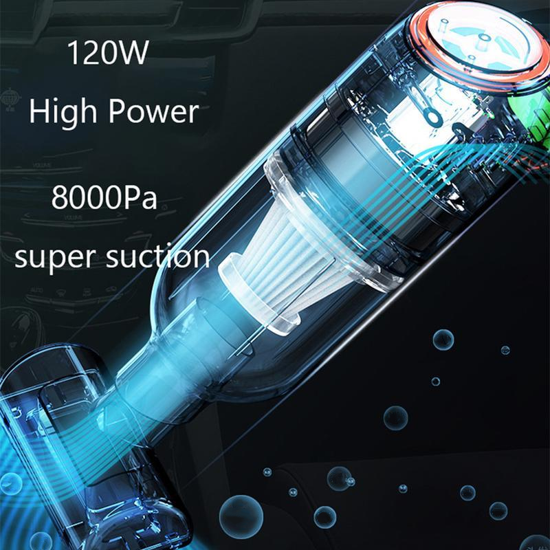 🚗50% OFF!⛅Portable Cordless Car Vacuum Cleaner💨