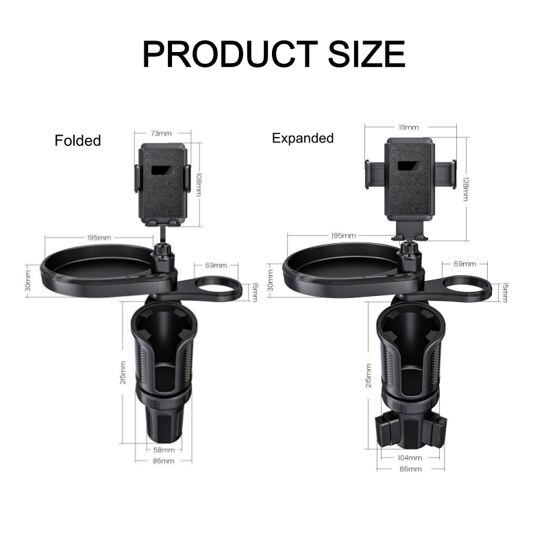 🔥Hot Sale 50% Off🚗4-in-1 Rotatable Car Cup Holder Expander